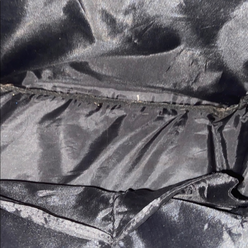 Plain Black Backpack - image 3